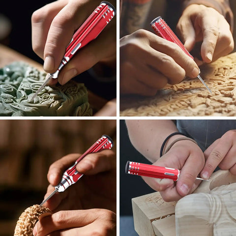 Model Scriber Tool For Resin And Gundam Carving With Seven Blades used for detailed engraving and panel line work
