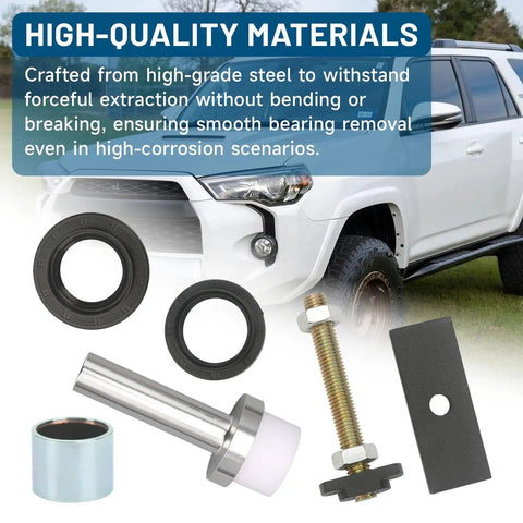 Toyota Axle Seal Installer Kit For 8 Inch Clamshell Needle Bearing Removal And Bushing Install Tool with high-grade materials