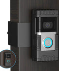 Anti Theft Doorbell Mount With Adjustable Angle Left Or Right 45 Degrees Sturdy Bracket Holder for Video Doorbell 1-4 installed