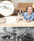 Mini Cable Management Box For Home Theater Office Or Dorm Hide Those Cables Fast With A Simple Wrap Wire Concealer Cord Cover