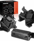 3 Piece Motor Mount Set With Transmission Mounts For Chevy And GMC Trucks Including Suburban 2500, Silverado 3500, Sierra 2500 HD