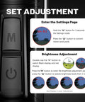 Pro Z1 Slope Golf Rangefinder With 1300 Yard Range 7X Magnification Tournament Legal Weather Resistant Flag Pole Locking Pulse Sensor instructions