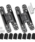 Weldable Barrel Door Hinges For Hidden Adjustable And Folding Doors Built To Last Heavy Duty Bearing Hinges with install kit