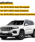 Jeep Fuel Tank Door Latch Actuator Kit With Spring Pin for 2016-2022 Renegade, 2017-2022 Compass, 2018-2022 Grand Commander 2-Pin