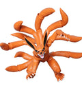 Naruto Shippuden Kurama And Naruto Dual Figure Model Kit, 263-Piece Set, 7.09 Inch Fully Detailed Crouching Kurama Figure