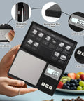 Pocket Digital Gram Scale 200g Capacity With 0.01g Precision Milligram Scale for Jewelry with LCD display and protective case