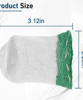 20 Pack Coleman Standard String Tie 21 Lantern Mantles Replacement Set For Outdoor Camping, shown with dimensions