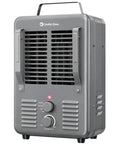 Toasty Up Your Garage Or Greenhouse With This Portable Milkhouse Style Electric Space Heater, Adjustable Thermostat, 1500W