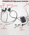12V Harness Conversion Kit For Kids Ride On Toys DIY Upgrade Set With 40A High Load Controller And Remote Box wiring components.