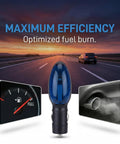 2026 Upgraded FuelSync Gas Saver Plug And Play Fuel Efficiency Booster For Gas Cars Trucks And Diesel Vehicles That Lets You Drive Farther And Save More With Simple Install Energy Economy Saver Pack Of 6 displayed with efficiency gauge and exhaust
