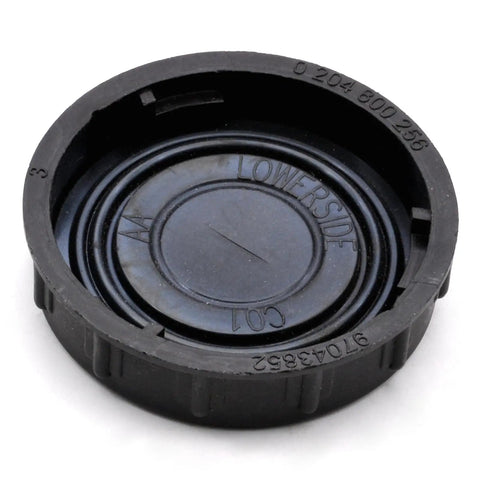 Nissan Rogue Brake Fluid Reservoir Cap Direct Replacement For 2015 2023 Rogue And 2017 2021 Rogue Sport Brake Master Cylinder Oil Tank Cap 46020-4BA0A 460204BA0A Premium OEM Style Fit black cap close-up
