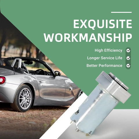 BMW Z4 E85 Convertible Top Motor Replacement Direct Fit For 2003 To 2008 Roadster Hydraulic Roof Pump With Bracket 54347193448 54347119633 High Quality Durable Auto Part Suitable For BMW Roadster Models Plug And Play