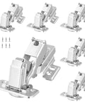 Six Pack 165 Degree Full Overlay Cabinet Door Hinges With Soft Close No Slam Concealed For Corner Cabinets