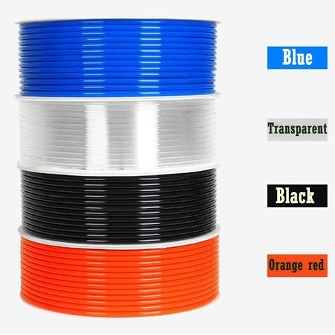 Heavy Duty Polyurethane Pneumatic Air Compressor Hose For Tough Shop Grind Flexible Compressed Air Tubing lightweight colored spools.