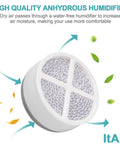 Disposable Waterless Humidifier Plus Kit For AirMini With N20 Connector 12 Pack Humidifier Accessories To Relieve Dry Breathing