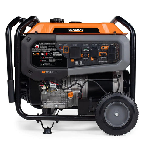 Tri Fuel Portable Generator With 12500 Starting Watts And 9500 Running Watts For Home Backup And Jobsite Power