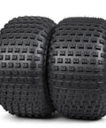 All Terrain Knobby ATV UTV Tires 22x11-8 Tubeless 6 Ply Set of Two for Trail Sand Mud Off Road Use, 410 Lb Load At 14 Psi