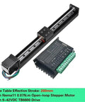 Slick Xyz Axis Motorized Slide Table T Type Linear Guide Rail Stage with electric Nema11 stepper motor and drive kit.