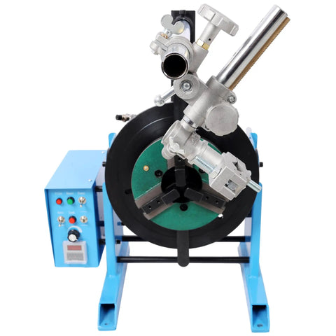 Badass Heavy Duty Rotary Welding Positioner Turntable With 30Kg Load Capacity Adjustable 0 To 90 Degree Tilt 110V powered with 3-jaw chuck.