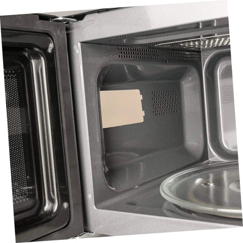 10Pcs Microwave Oven Mica Sheets For Heat Resistance And Insulation installed in upper wall of microwave cavity