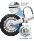 Gate Wheel Supporting Swing Gate Fits One And Five Eighths Inch Through Two And One Eighth Inch Gate Frames, strong iron material
