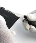 Ceramic Insulated Scissors Heavy Duty Wire Cutters Safe For Live Circuits Razor Sharp Lightweight Rustproof Snips cutting a wire