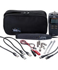 Test-Tone Trace VDV Kit for Voice Data Video Testing and Toning on CAT3 Through CAT6a Cables and RG59 RG6 Quad Coax