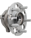 Close-up of beefed up pair rear wheel bearing and hub assembly for Honda CRV 2007 2011 4WD and Acura RDX 2007 2012 2016 2018 AWD