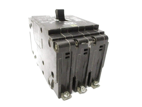 277V 20A Circuit Breaker OEM New Surplus Factory Sealed Packaged for industrial maintenance projects, three-pole, black front view