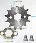 Front Engine Sprocket Kit For Motorcycles 17mm Fits 50cc 160cc Chinese ATVs Quads Dirt Bikes Go Karts 13T Universal Fit