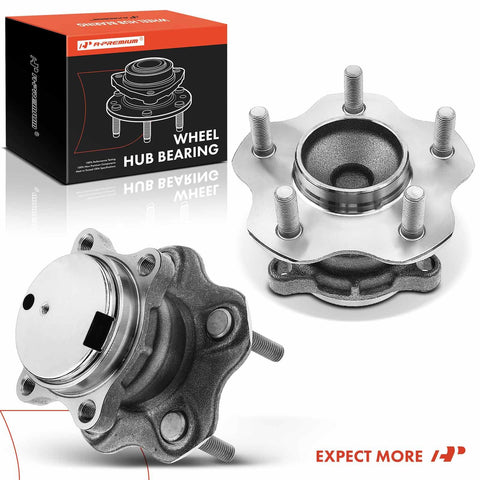 2 X Rear Wheel Bearing And Hub Assembly 5 Lug For Nissan Sentra 2007-2012 L4 2.5L, showing components and packaging