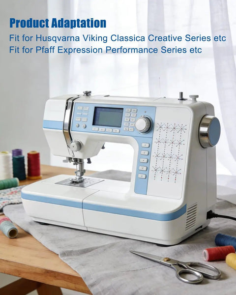High Sensitivity Foot Pedal For Home Sewing Machines Smooth Start Stop Precise Speed Control Easy Pressure Sensing Durable Build Fits Most Models Great For Quilting And Crafting Stable Reliable Performance, sewing machine compatible with Husqvarna Viking and Pfaff