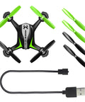 Dash Nano Performance RC Drone For Fast Indoor Flying With Safe Self Correcting Flight, Pocket Size, Rechargeable Battery parts