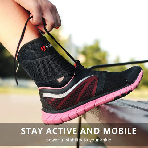 Ankle Brace For Women And Men With Compression Foot Support For Sprained Ankles Injury Recovery Pain Relief For Running And Basketball Medium Size All Day Comfy