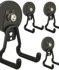 Upgraded Large Magnetic Hooks With 20lb Capacity Heavy Duty Magnetic Hangers For Garage Pegboard Tools And Power Drill Accessories