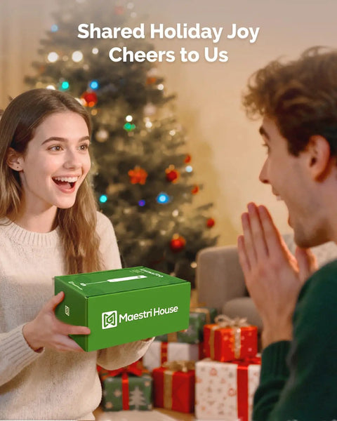 Sweet Coffee Game Changer Sitting Pretty On Your Counter With Your Rechargeable Electric Milk Frother In A Holiday Setting.