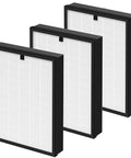 Three 400 Replacement Filter For Your Air Cleaner 3 In 1 HP 14 HEPA With Activated Carbon White 3 Pack PA400 Compatible