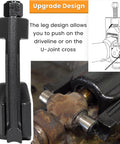 Heavy Duty U Joint Puller For 1.5 To 2.2 Inch Bearing Cups, Class 6 8 Truck And Machinery U Joint Removal Tool close-up