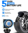 Straight Fire Preprogrammed Tire Pressure Sensor Heavy Duty Direct Fit Replacement Smooth Operator For Buick Enclave Cadillac Lacrosse Equinox Models 13598771 with 5 years battery life.