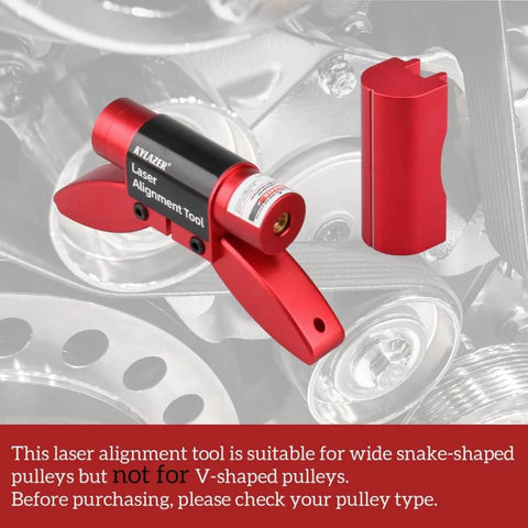 Laser Alignment Tool For Precise BDS Displacement Diagnosis With Magnetic Base Reusable Compact Red Calibrator