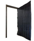 Beefy Quilted Door Cover 39 By 79 Inches With Two Hook And Loop Straps For Moving shown on a doorframe