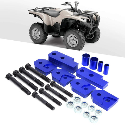 2 Inch ATV Lift Kit For 450 660 700 SE Sport Quads Premium Heavy Duty Full Lift With CNC Machined T6061 Billet Aluminum Blue Finish
