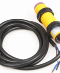 Rugged Proximity Photoelectric Sensor Switch E3F DS10P1 with 10 cm detection range, diffuse reflection, 3-wire PNP NO output