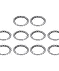 10 Pcs Bike Crank Ball Bearings 3 Sixteenth Inch 4 Mm Size Replacement Kit for DIY Bike Wheel Frame Repair, Durable Precision Set