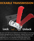 RZR Parking Brake Kit With Power Steering Upgrade And Lockable Brake Assist showing locking mechanism detail.