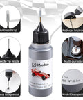 Pinewood Derby Weight Kit With 3 Oz Flexible Stick On Weights And 0.5 Oz Graphite Lubricant, features needle tip nozzle and anti-spill cap