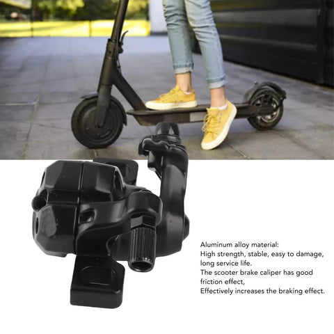 Electric Scooter Rear Disc Brake Caliper Replacement Aluminum Alloy Caliper For Smooth Braking System Durable Easy Install High Performance Caliper For Quick Replacement And Reliable Stopping In Any Ride.