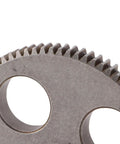 Close-up of 80 Tooth Mini Lathe Gear 12mm ID 83mm OD 8mm Thick Replacement for MX Lathes with high-speed steel anti-corrosion finish
