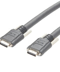 Camera Link SDR 26 Pin Cable PoCL Power Over Camera Link High Flex Cable With Screw Lock For Frame Grabber And Medical Imaging, 16Ft Length, 28AWG
