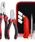 Top Shelf 9 Piece Glass Cutting Kit features oil fed scorer, running pliers, and various tools in a compact zipper case.